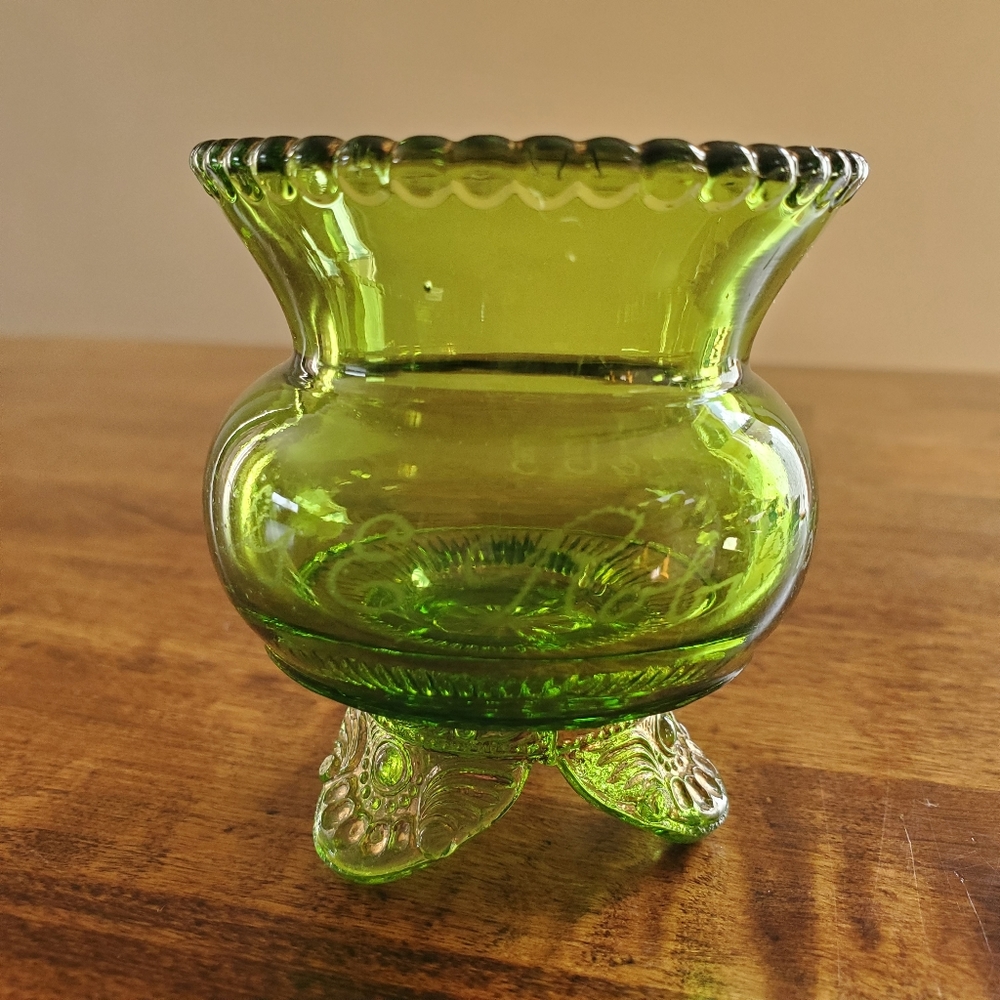 Antique Toothpick Holder Colorado Green St. Louis  World's Fair